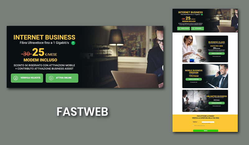 Fastweb esempio 