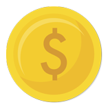 illustrazione di una moneta gialla che rappresenta la capacità di una sales page di generare una vendita.