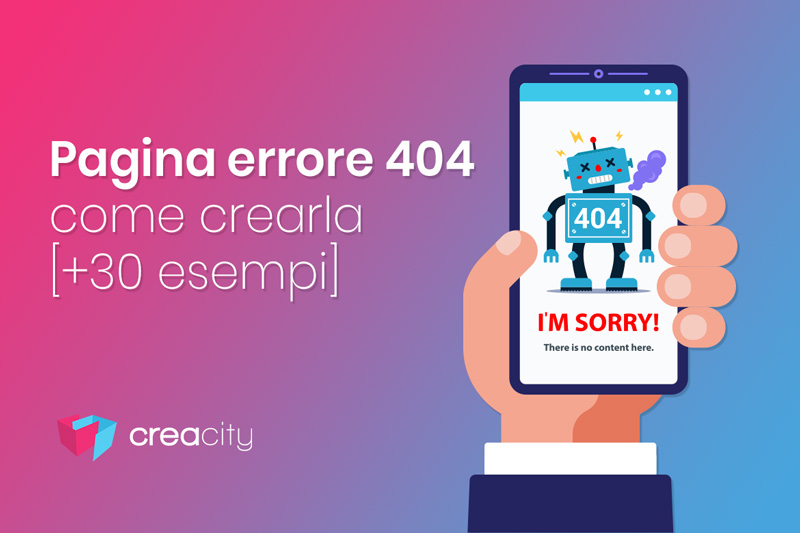 come creare una pagina 404 personalizzata + 30 esempi